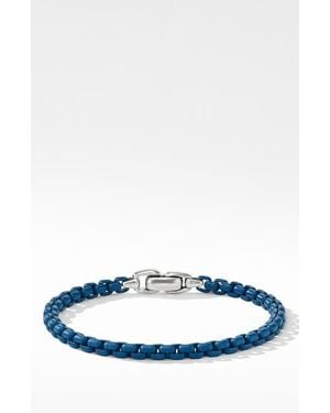 David Yurman Box Chain Bracelet - Blue