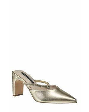 French Connection Fichi Front Knot Heel - Metallic