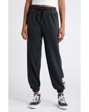 Rip Curl High Tide Cotton Blend Fleece Sweatpants - Black