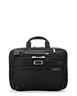 Briggs & Riley Work Medium Expandable Briefcase - Black