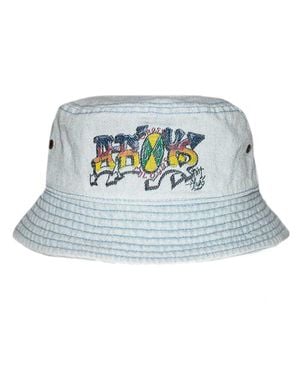 Cross Colours Bboyz Denim Bucket Hat - Blue