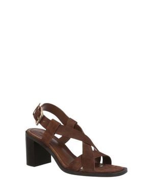 Nordstrom Kalindi Cross Strap Sandal - Brown