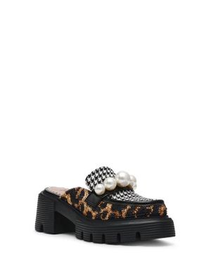 Betsey Johnson Haizel Lug Sole Mule - Black