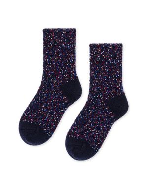 Hansel From Basel Disco Short Crew Socks - Blue