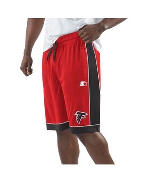Starter Atlanta Falcons Throwback Fan Favorite Shorts - Red