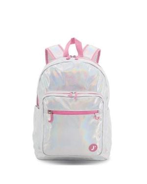 J World Zenpack Jr. Kids Laptop School Backpack - Metallic