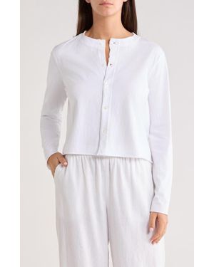 Frank & Eileen Jackie Cardigan - White