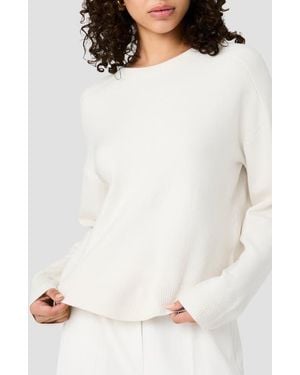 French Connection Babysoft Oversize Crewneck Sweater - White