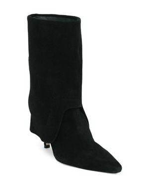 Cinq À Sept Anita Foldover Bootie - Black