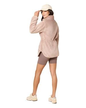 Softies Dreamplush Two Way Zip Jacket - Natural