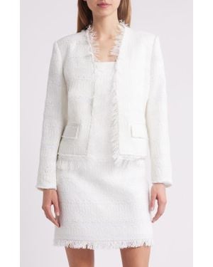 Kobi Halperin Harper Tweed Jacket - White