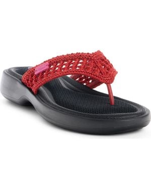 Chloé La Poolette Sandal - Red