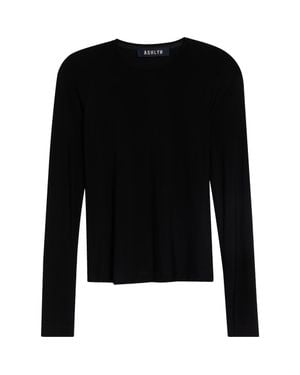 Ashlyn Onna Long Sleeve Top - Black