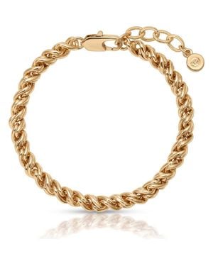 Ettika Spiral Chain Bracelet - Metallic