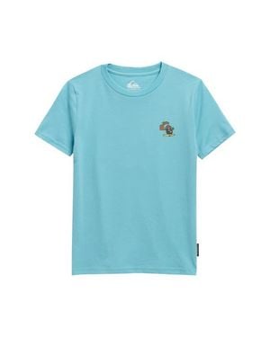 Quiksilver Kids' Slother Cotton Graphic T-Shirt - Blue
