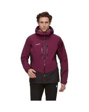 Mammut Taiss Pro Hs Hooded Jacket - Purple