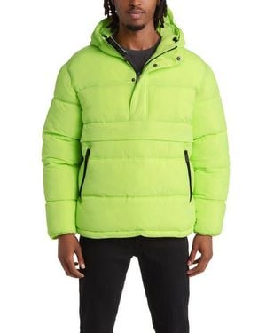 The Very Warm Water Resistant Recycled Nylon Anorak - Green