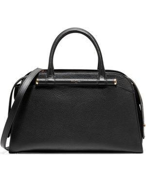 Cole Haan Medium Catherine Leather Satchel - Black