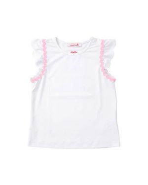 Love All Littles Littles Kate Top - White