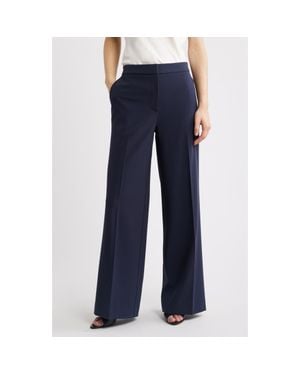 Nordstrom The Lennox Wide Leg Pants - Blue