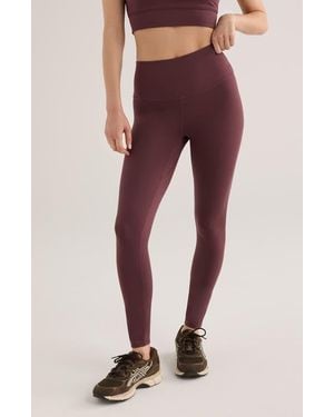 Varley Freesoft High Rise 25-Inch Leggings - Red