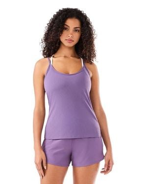 Tavi Pace Rib Tank - Purple