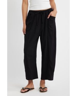 Rip Curl Vibe Surf Barrel Leg Drawstring Pants - Black