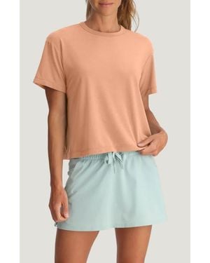 Free Fly Elevate Boxy T-Shirt - Blue