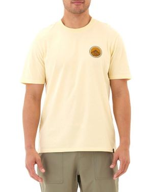 Threads For Thought Mountain Sunset Graphic T-Shirt - Natural