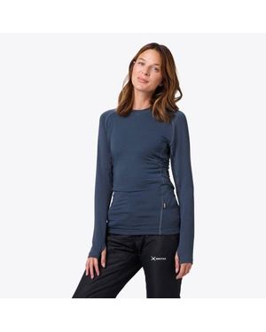 Mobile Warming Baselite Lightweight Heated Base Layer Shirt - Blue