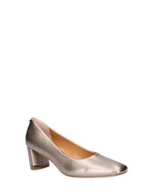 J. Reneé Olivienne Snakeskin Embossed Pump - Brown