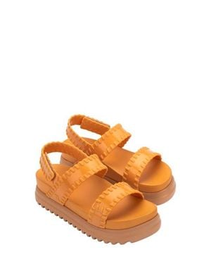 Melissa Dune Quarter Strap Platform Sandal - Orange
