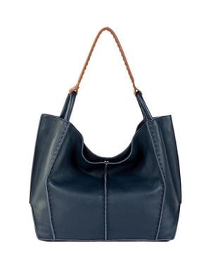 The Sak Los Feliz Large Tote Leather Bag - Blue