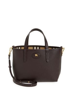 Burberry Medium Reversible Tote - Brown