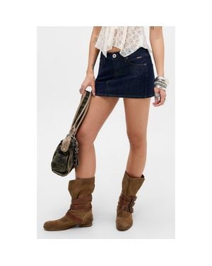 BDG Ultra Denim Miniskirt - Blue