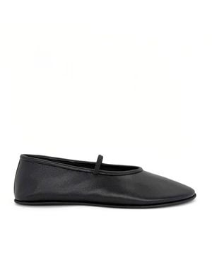 Amie Rafa Amber Elastic Mary Janes - Black