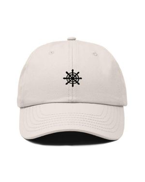 Alix Ship Wheel Dad Hat - Natural