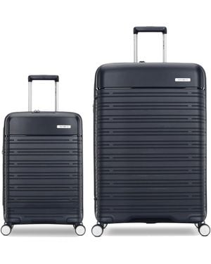 Samsonite Elevation Plus Global Carry On & Large Spinner 2-Piece Set - Blue