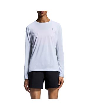 On Shoes Core Lg Sleeve Running T-Shirt - Blue