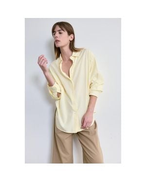 ALMINA CONCEPT Oversized Shirt - Natural