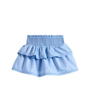 OTTER AVENUE Smock Tiered Skirt - Blue