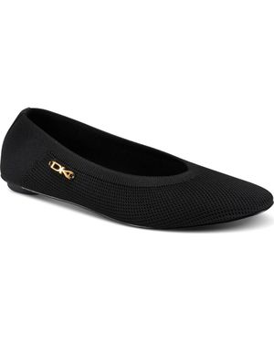 Donna Karan Avery Knit Ballet Flat - Black