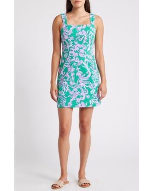 Lilly Pulitzer Montrey Stretch Sheath Dress - Blue