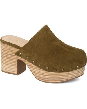Shu Shop Gigi Platform Clog - Brown