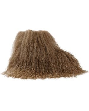 Zigi Risha Genuine Shearling Bootie - Brown