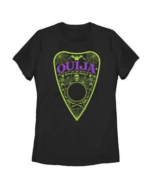 Ouija Halloween Planchette Graphic T-Shirt - Black