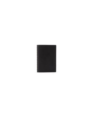 EZRA ARTHUR Leather Notebook - Black