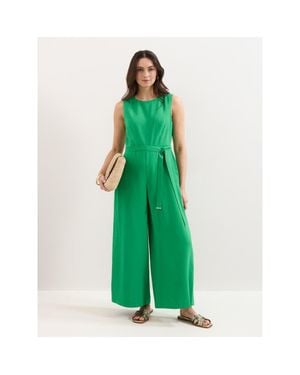 Phase Eight Marta Wide Leg Jumpsuit - Green