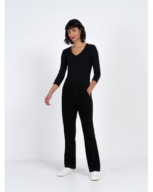 Kettlewell Jamie Cord Straight Pants - White