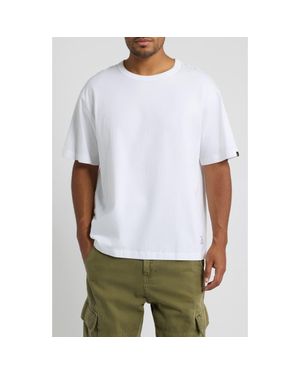 Alpha Industries Essential Relaxed Fit T-Shirt - White